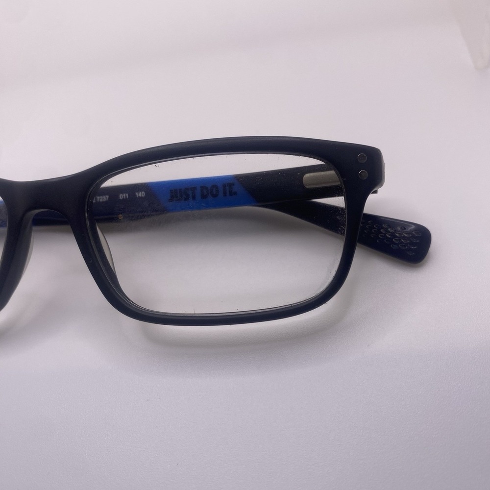 Nike Eyeglasses Frame Only 7237 Rectangular 140 B… - image 6